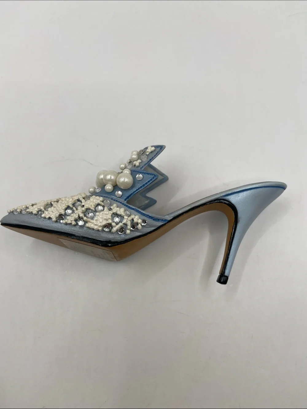 Just The Right Shoe by Raine Frosted Fantasy Miniature Shoe Figurine Collectible
